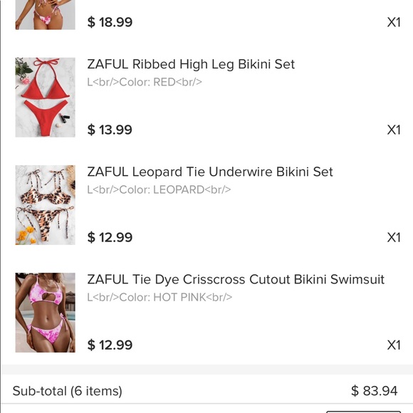 5 ZAFUL BIKINIS!!!👙🔥 - Picture 14 of 14